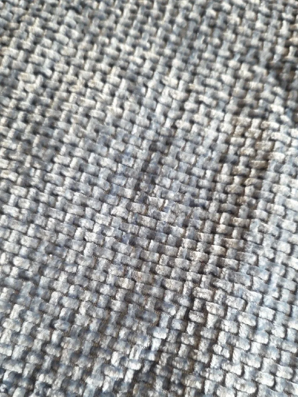 Textured Blue Square Pillow Cover, Zip Closure NWOT